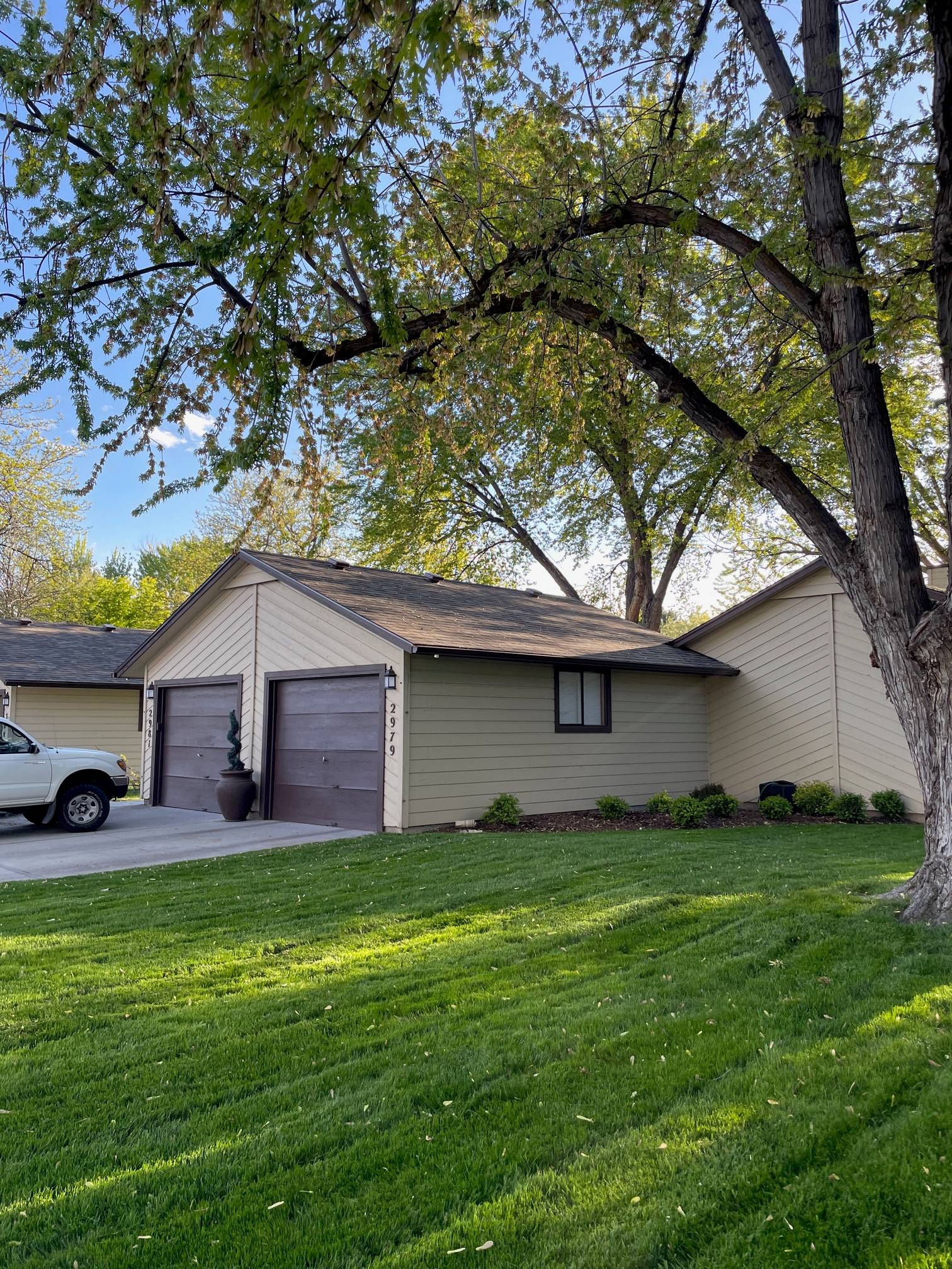 Front of house in Boise, Idaho